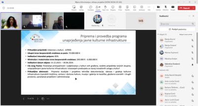 Održana mjera informiranja u sklopu projekta ZADRA NOVA ZA VAS